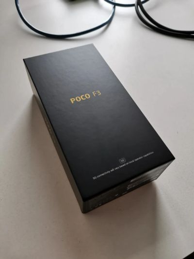Лот: 23566805. Фото: 1. Коробка Poco F3. Коробки, инструкции