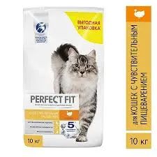 Лот: 19936725. Фото: 1. Корм Perfect Fit сухой корм для... Корма