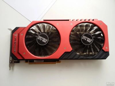 Лот: 8617486. Фото: 1. Nvidia Geforce GTX 980 Palit Super... Видеокарты