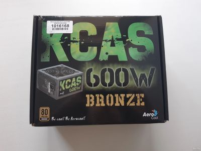 Лот: 13626825. Фото: 1. Блок питания AeroCool Kcas 600W... Корпуса, блоки питания