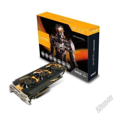 Лот: 5633698. Фото: 1. Видеокарта Sapphire Radeon R9... Видеокарты