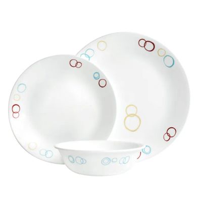 Лот: 22280555. Фото: 1. Набор посуды Corelle Circles 12... Сервизы, наборы посуды