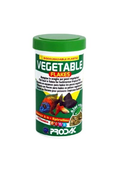 Лот: 6516426. Фото: 1. Корм Prodac Vegetable Flakes для... Корма
