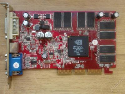 Лот: 2312774. Фото: 1. Видеокарта nVIDIA GeForce FX5200... Видеокарты