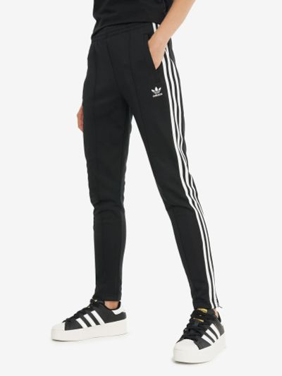 Лот: 23003420. Фото: 1. Брюки женские adidas, Черный. Спортивные брюки, штаны