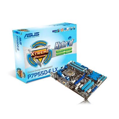 Лот: 8415286. Фото: 1. Материнская плата Asus P7P55D-E... Материнские платы
