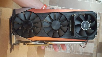 Лот: 16685307. Фото: 1. Видеокарта r9 390 8gb. Видеокарты