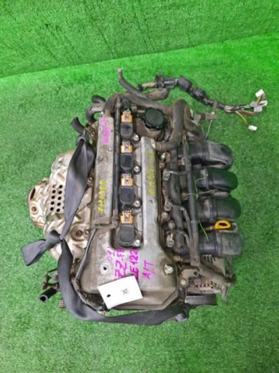 Лот: 16679053. Фото: 1. Двигатель Toyota Spacio ZZE122... Двигатель и элементы двигателя