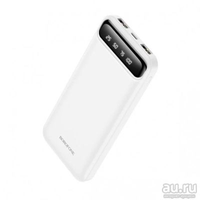 Лот: 18162277. Фото: 1. Внешний аккумулятор 10000mAh Borofone... Внешние, портативные аккумуляторы для смартфонов (Power bank)