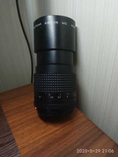 Лот: 16062936. Фото: 1. Pentacon Practikar EOS 135/2.8. Объективы