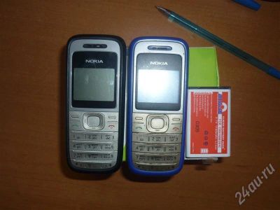 Лот: 255243. Фото: 1. nokia 1200 и 1208 с рубля. Кнопочные мобильные телефоны