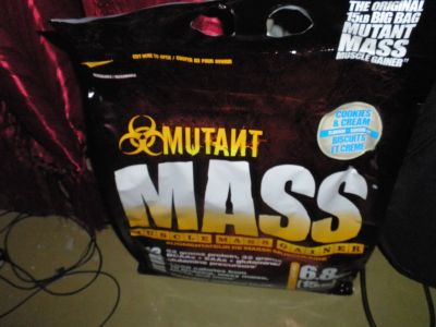 Лот: 5471359. Фото: 1. Гейнер Mutant Mass 6.8 kg. Спортивное питание, витамины