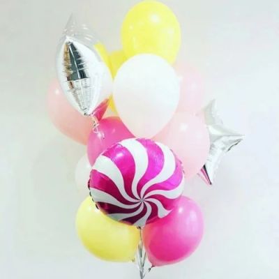 Лот: 11537922. Фото: 1. Гелиевые шары. Композиция 27. Воздушные шары