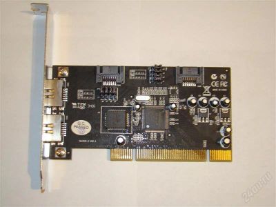 Лот: 1546722. Фото: 1. Контроллер ST-Lab PCI SATA 2 CHANNELS... Платы расширения, контроллеры, доп. порты