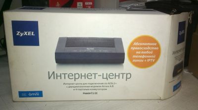 Лот: 6663996. Фото: 1. ADSL маршрутизатор Zixel P660HT2... Маршрутизаторы (роутеры)