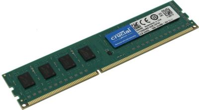 Лот: 13020679. Фото: 1. Crucial (CT25664BD160B) 2GB DDR3... Оперативная память