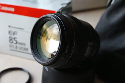 Лот: 11840767. Фото: 1. Объектив Canon EF 85mm f/1.8 USM. Объективы