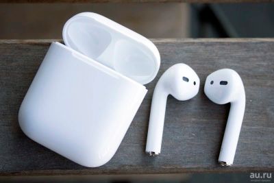 Лот: 13216929. Фото: 1. AirPods Новые! В Наличии! Гарантия... Наушники, гарнитуры