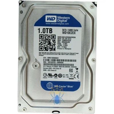 Лот: 19295599. Фото: 1. жесткий диск 1тб 1000гб wd синий... Жёсткие диски (HDD)