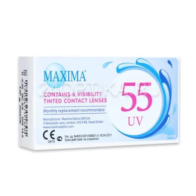 Лот: 10313474. Фото: 1. Контактные линзы Maxima 55 UV... Контактные линзы