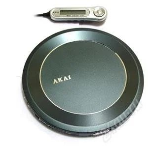 Лот: 1172213. Фото: 1. Портативный CD/MP3 плеер AKAI. Плееры