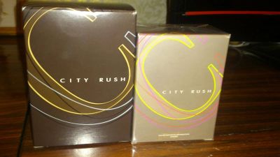 Лот: 5102166. Фото: 1. Набор CITY RUSH мужской и женский. Унисекс парфюмерия