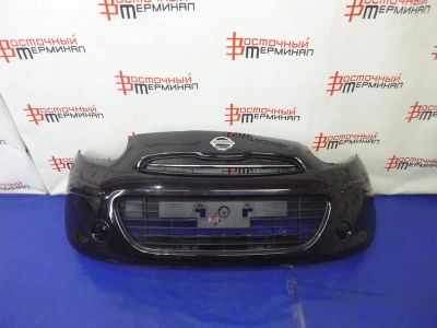 Лот: 15283552. Фото: 1. БАМПЕР ПЕРЕДНИЙ (для марок: NISSAN... Кузов