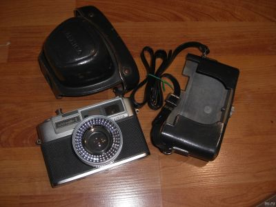 Лот: 15485255. Фото: 1. Yashica minister -s с объективом... Плёночные дальномерные, шкальные