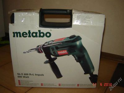 Лот: 1726734. Фото: 1. новая ударная дрель metabo sb... Электроинструмент