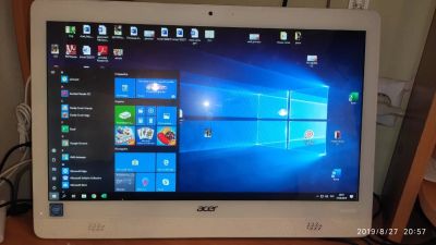 Лот: 14494097. Фото: 1. Acer Aspire Z1-612 (белый) Моноблок. Моноблоки