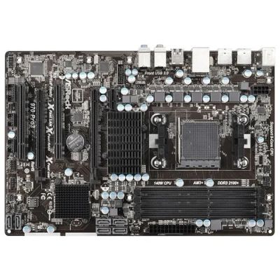 Лот: 14231259. Фото: 1. Мат.плата SocAM3+ AMD970 ASRock... Материнские платы