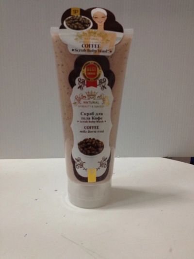 Лот: 18036327. Фото: 1. Natural Coffee Body Scrub 250ml... Уход за телом