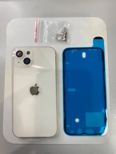 Лот: 20942200. Фото: 1. Корпус iPhone 13 white. Корпуса, клавиатуры, кнопки