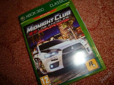 Лот: 2345385. Фото: 1. midnight club los angeles супер... Игры для консолей