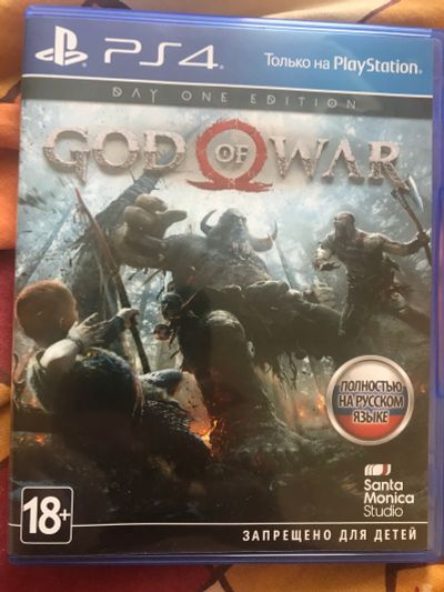 Лот: 11594887. Фото: 1. God of War PS4. Игры для консолей