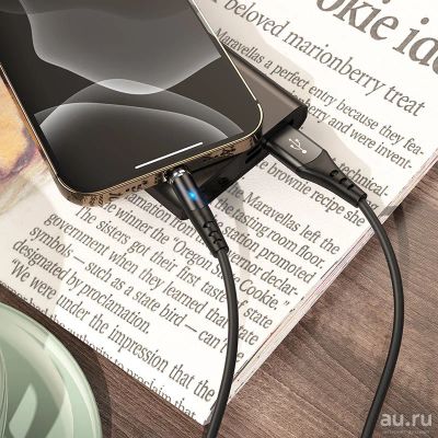 Лот: 18520052. Фото: 1. Кабель Hoco X60 USB 2.0 - Lightning... Дата-кабели, переходники