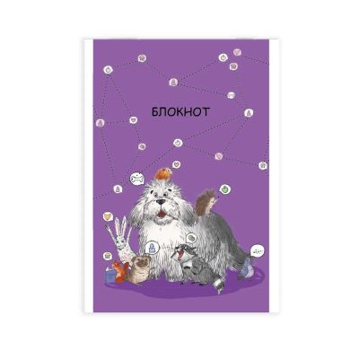 Лот: 23566366. Фото: 1. Блокнот А6/40л на скрепке 64484... Школьная канцелярия