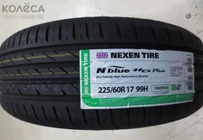 Лот: 19318251. Фото: 1. шины 225/60 R17 Nexen Nblue HD... Шины