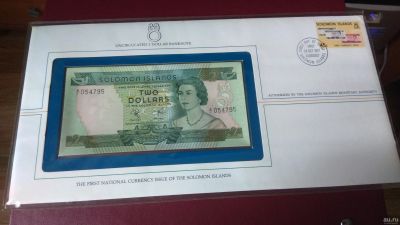 Лот: 14355604. Фото: 1. Соломоновы Острава 2 доллара 1976... Австралия и Океания