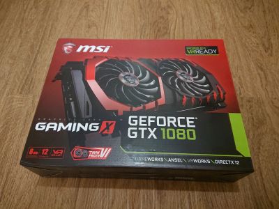 Лот: 13245446. Фото: 1. MSI GTX 1080 gaming X 8G. Видеокарты