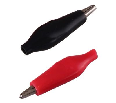 Лот: 22694180. Фото: 1. Зажим электрический крокодилы... Другое (авто, мото, водный транспорт)