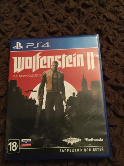 Лот: 10659063. Фото: 1. Wolfenstein 2 the new colossus... Игры для консолей