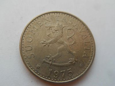 Лот: 9912847. Фото: 1. Финляндия 20 пенни 1975. Европа