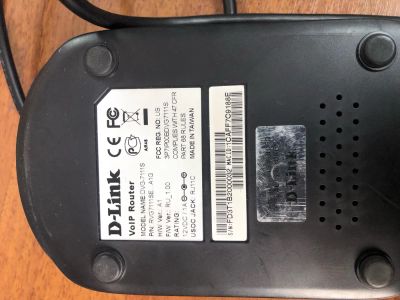 Лот: 23020260. Фото: 1. Шлюз(маршрутизатор) VoiceIP D-link... Маршрутизаторы (роутеры)