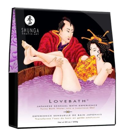Лот: 24245724. Фото: 1. Гель-желе для ванны Shunga Lovebath... Интимная косметика, смазки