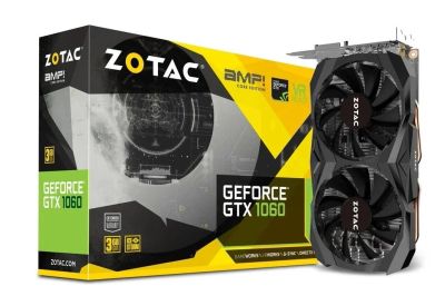 Лот: 12096219. Фото: 1. Видеокарта ZOTAC GeForce GTX 1060... Видеокарты