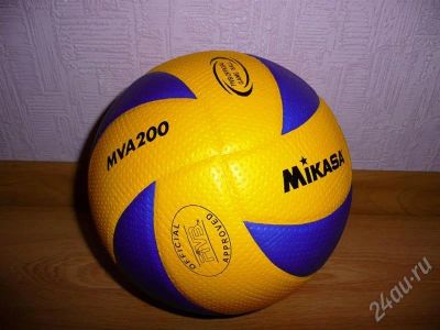 Лот: 548880. Фото: 1. Волейбольный мяч Mikasa MVA200. Мячи, ракетки, шайбы, клюшки