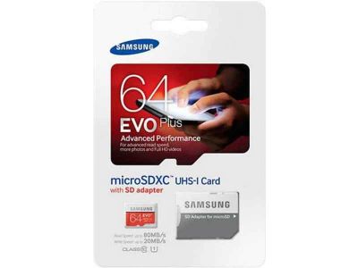 Лот: 6586912. Фото: 1. карта памяти micro SDXC 64GB Samsung... Карты памяти