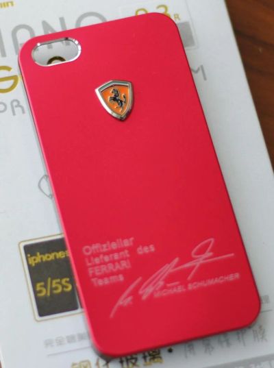 Лот: 5246314. Фото: 1. Чехол-бампер iPhone 5/5S (ferrari... Чехлы, бамперы