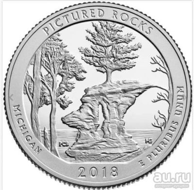 Лот: 15581113. Фото: 1. США 25 центов 2018 года. 41 монета... Америка